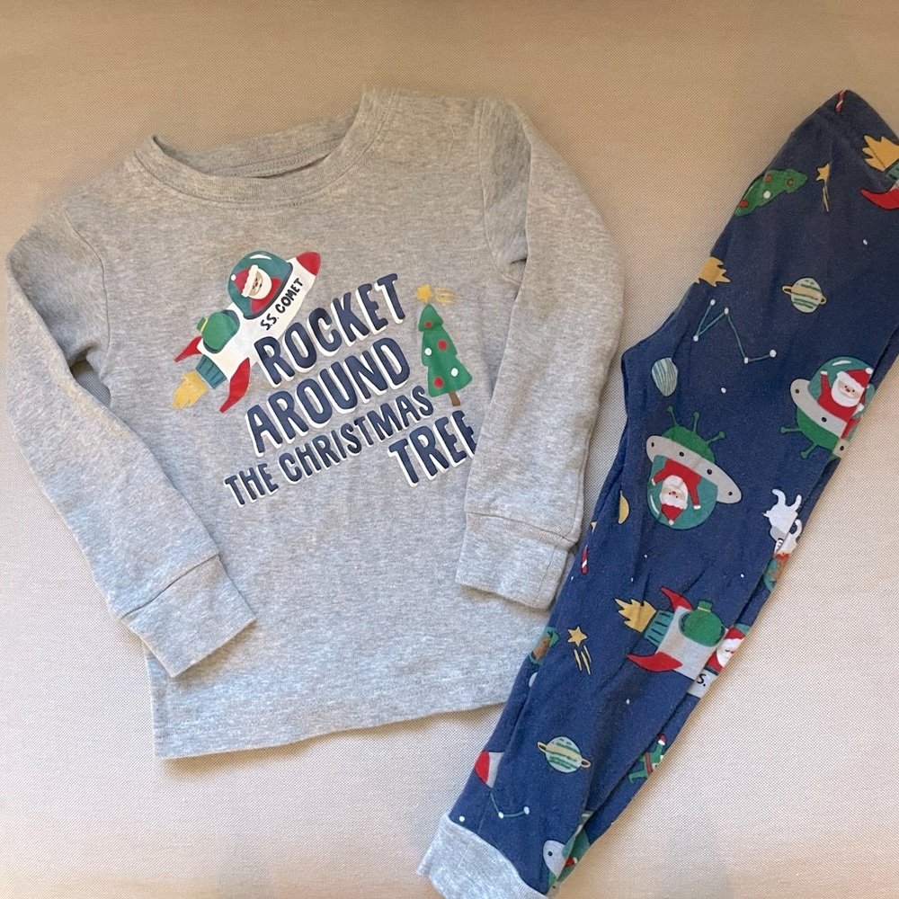 Toddler Christmas Pajamas / Jammies Long-sleeved